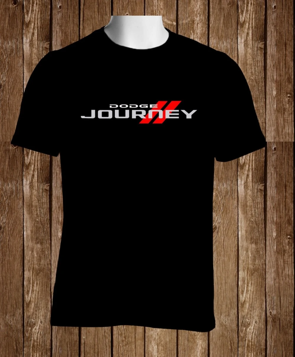 

2019 New Summer Men T-shirt Black T-Shirt Journey MenTshirt S to 3XL Cotton Tee Shirt