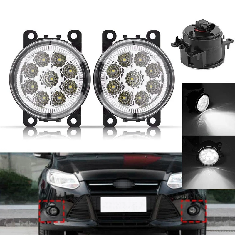 4F9Z-15200-AA 33900-STK-A11 2 шт. Автомобильные противотуманные фары освещение светодиодный фонарь для Ford Explorer Transit Focus Fusion для Honda Crosstour CR