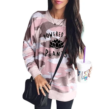 

Camouflage Hoodies Hoodies For Women Dog Paw Letters Print Sweatshirt Femmes Kawaii Tops Women Cotton Clothings Pattern Printing