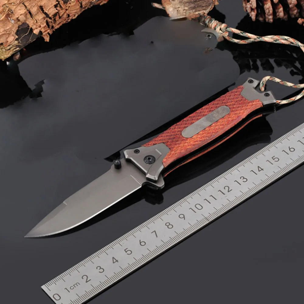 Карманный складной нож для выживания OWL OD169 лезвие 440C рукоятка G10 тактические