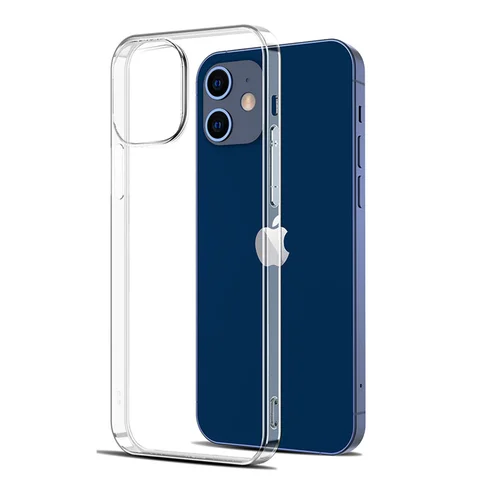 Silicone Clear Case For iPhone 12 11 Pro Max X XR XS 4 5 6 s 4s 5s 6s 7 8 Plus SE 2020 Mobile Phone Cover Soft Shell