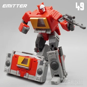 

Transformation Mech Fans TOYS MFT Pioneer Series MF-49 Recorder Recorder PVC Action Figure Model Doll Toy