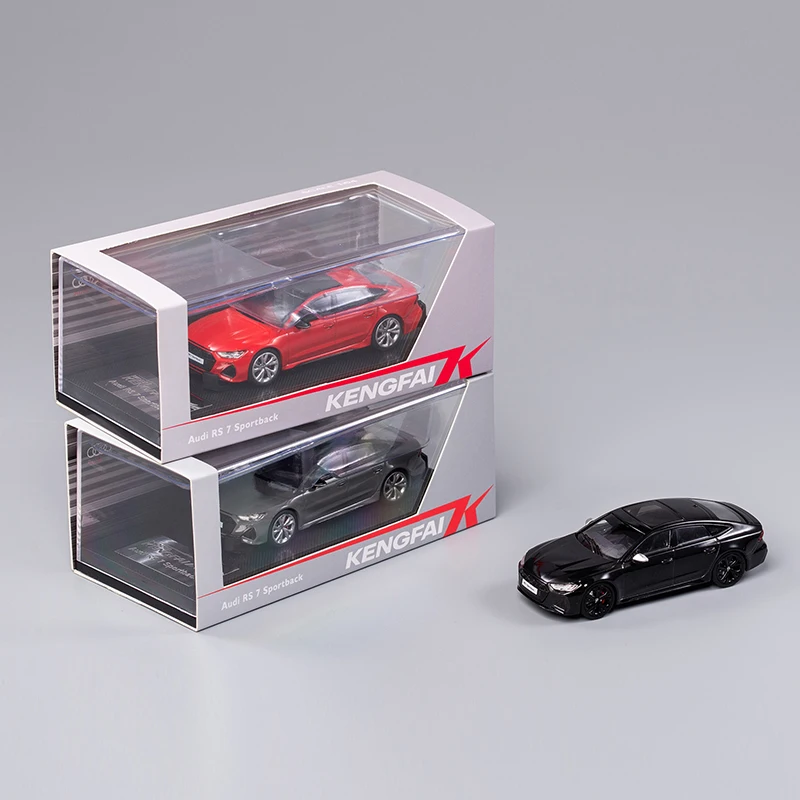 KengFai 1:64 2021 RS7 C8 Sportback DieCast Model Car