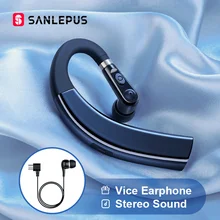 SANLEPUS M11 Bluetooth наушники беспроводные наушники Handsfree вкладыши гарнитура с HD микрофоном для телефона iPhone xiaomi samsung