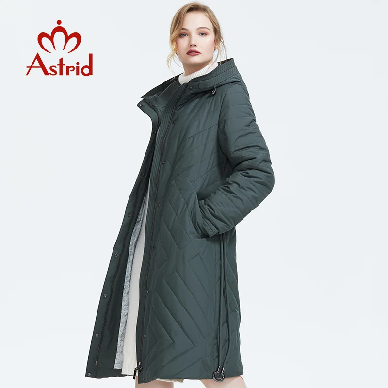 Astrid 2019 Зима новое поступление вниз куртка женская верхняя одежда высокого