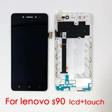 

Best Quality For Lenovo S90 LCD Display Touch Screen Digitizer Assembly With Frame S90-T S90-U S90-A Original Replacement Parts
