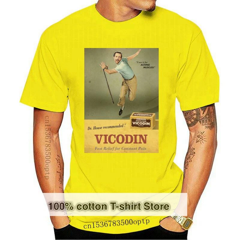 新drハウスmdモンタージュtシャツ男性半袖ノベルティtシャツoネックの服黒tシャツ Aliexpress