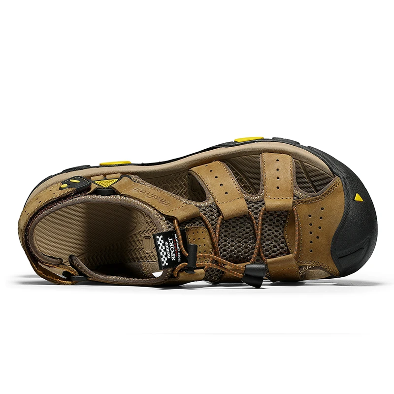 Men's leather outdoor sports shoes summer sports wading shoes barefoot surfing beach shoes quick-drying shoes