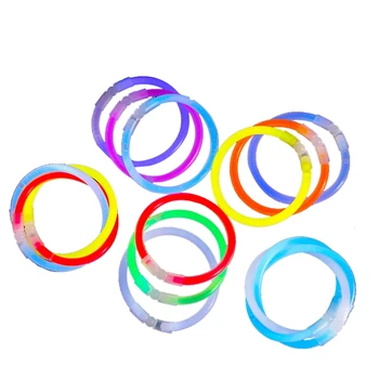

Glow in The Dark Bracelets - Glow Stick Bracelets Bulk- Bright Party Favors - 8 Inch Bracelet-Neon Colors-Mix,200 Pieces