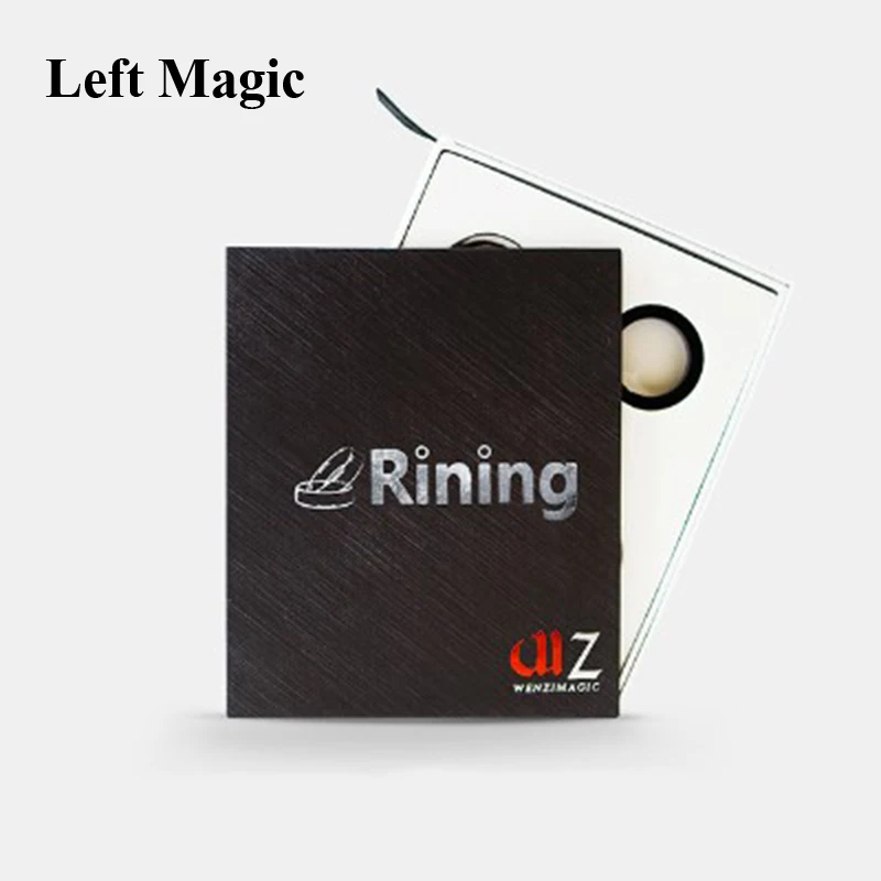 

Rining Revolutionary Ring System Magic Tricks Magie Ring Shell Appearing Disapper Close Up Illusion Gimmick Props Comedy