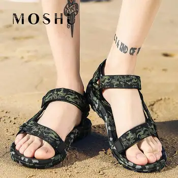 

Men Sandals Summer Male Flip Flops Beach Sandals Leisure Camouflage Gladiator Sandalias Hombre Casual Slides Zapatos De Hombre