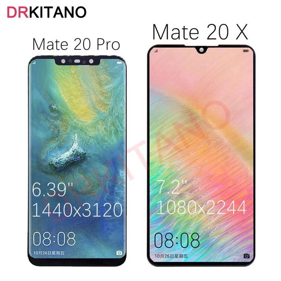 

Huawei Mate 20 Pro LCD Display Touch Screen Digitizer Assembly Mate20 X For Huawei Mate 20 Pro LCD Screen Replacement