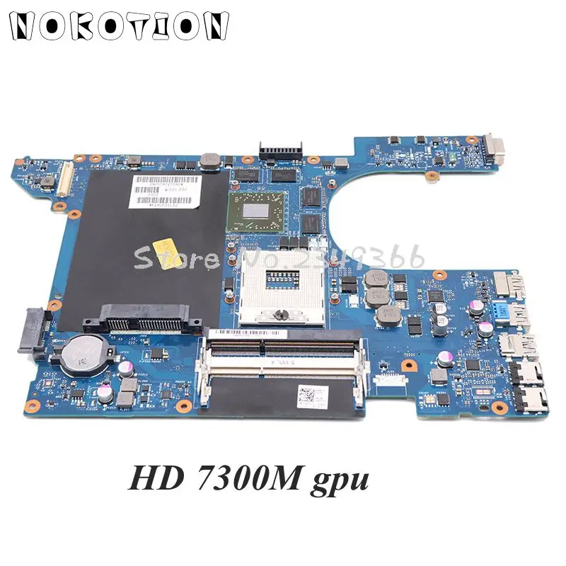 NOKOTION CN-04P57C 4P57C 04P57C для Dell inspiron 15R 7520 Материнская плата ноутбука QCL00 LA-8241P HM77 DDR3 HD7730M GPU
