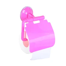 Декоративная Нескользящая рулонная стойка, прочная настенная присоска, держатель для салфеток, без бурения, принадлежности для ванной комнаты, Пылезащитная, для кухни