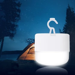 Ampoule LED Portable de 80w Rechargeable par USB, 3 Modes, lumière d'urgence, pour tente, barbecue, Camping, Patio, jardin 