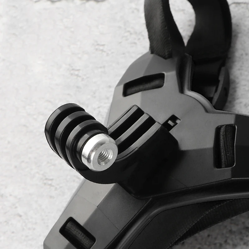 Шлем подбородок держатель лыж/мотоциклетный шлем подставка для DJI/GoPro Hero 8 7 6 5 SJCAM аксессуары для экшн-камеры