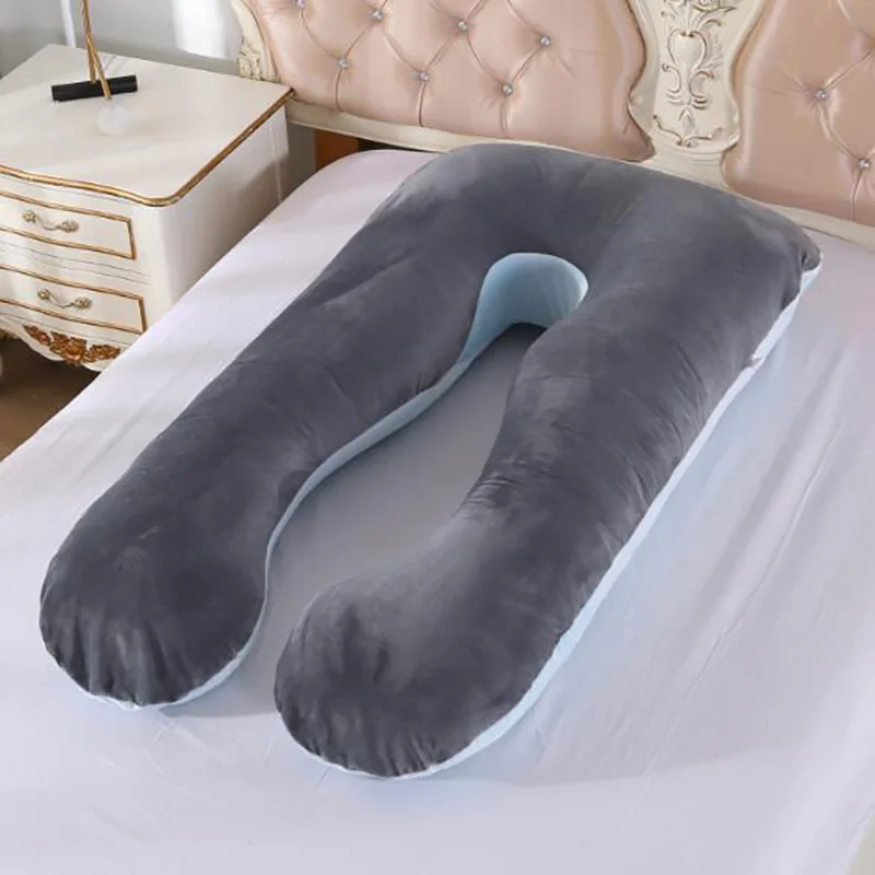 Подушка для беременных, подушка для тела для беременных женщин, подушка для сна, Подушка для беременных, u-образная подушка, мягкая, 60*110 см, YYF004