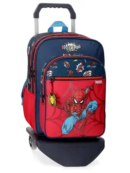 

Spiderman backpack Pop Two Compartments with Trolley