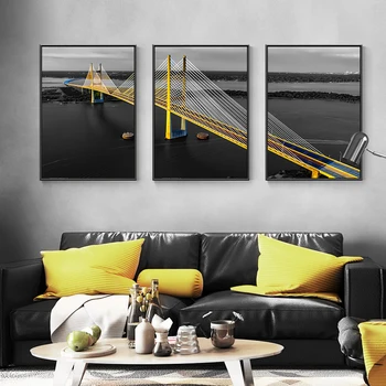 

triptych Golden Gate Bridge 5d diy dddiamond painting full square round drill mosaic art landscape diamond embroidery gift