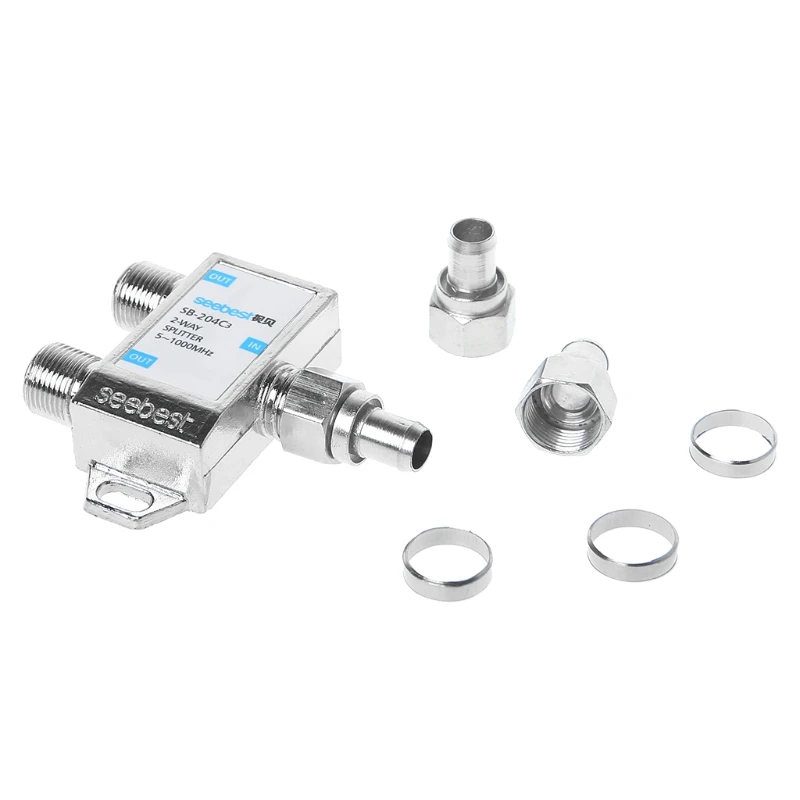 Free postage 2-Way HD Digital Splitter Connector Satellite TV Receiver Designed For SATV/CATV