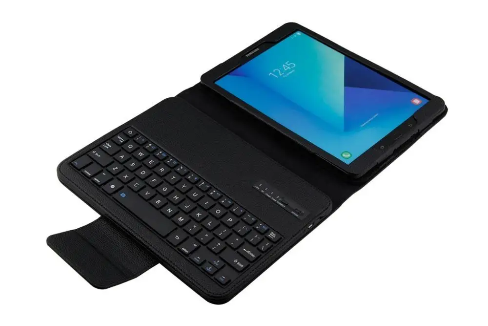 

Litchi PU Leather Cover For Samsung Galaxy Tab S3 9.7 T820/T825 Smart Bluetooth Keyboard Cover Tablet Shell Case+Stylus Pen+Gift