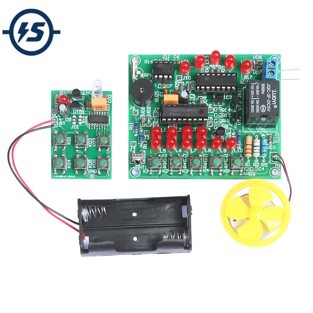 

DIY Kit Analog Remote Fan Controller Electronic Suite