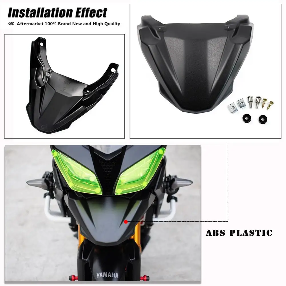 Защита клюва для Yamaha MT09 Tracer MT 09 MT-09 FJ-09 FJ09 аксессуары брызговик удлинитель капота