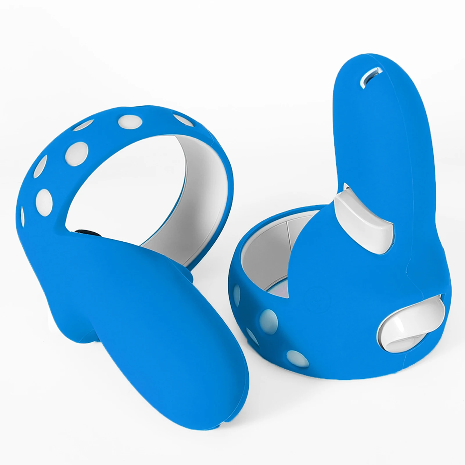 Cubierta protectora para auriculares Oculus Quest 2, accesorios de VR, control táctil, funda de silicona, mango de piel, agarre para auriculares Oculus Quest 2
