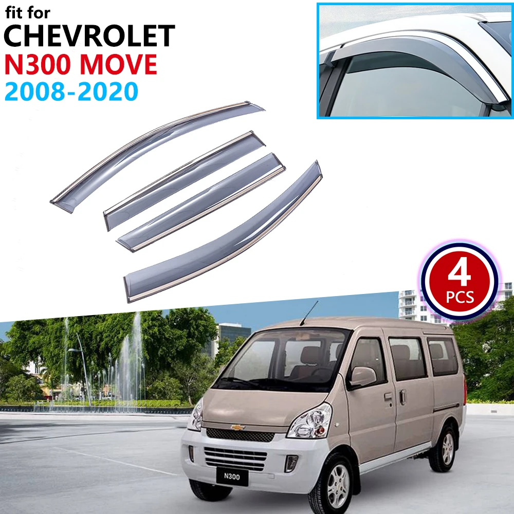 Для Chevrolet N300 Move 2008 ~ 2020 оконный козырек вентиляционные навесы защита от дождя