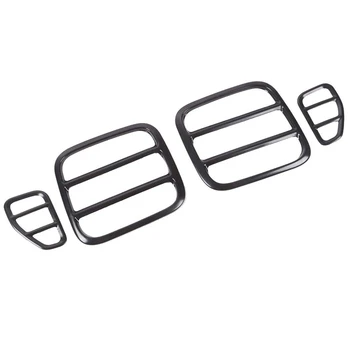 

Black Metal Tail Light Rear Lamp Protector Guard Cover for 2014 UP Jeep Renegade