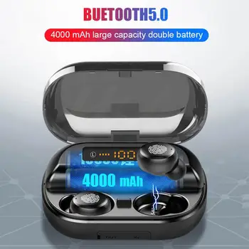 

V11 TWS Bluetooth 5.0 Stereo IPX7 Waterproof Wireless Earphones Sports Earbuds