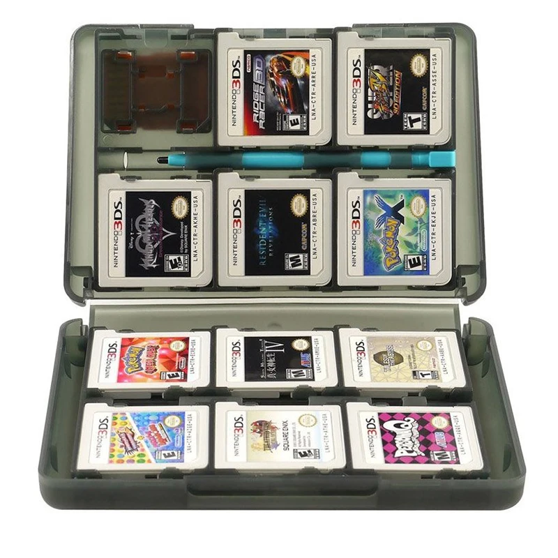 Для Nintend New 2DSLL/XL 28 в 1 коробка для хранения карт 3DS/3DS LL/XL чехол игровых памяти SD 3DS/New