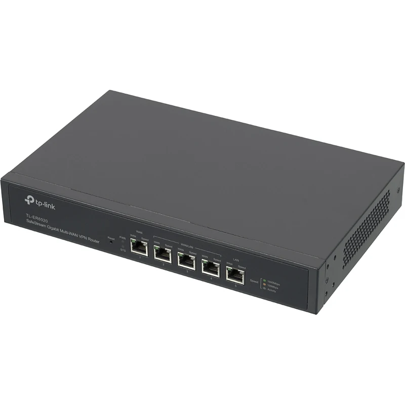 Роутер TP Link SafeStream TL ER6020 10/100/1000BASE TX черный|Проводные роутеры| |