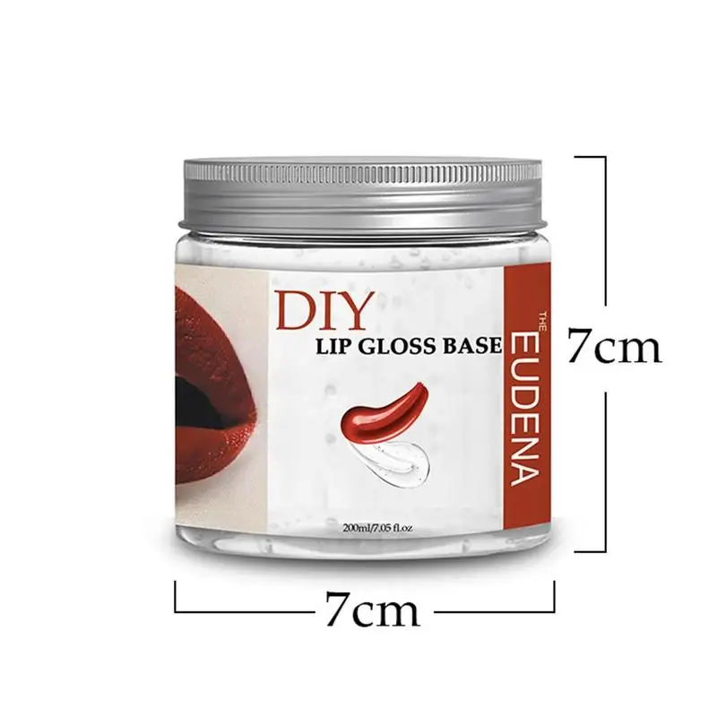 200ml Clear Lip Gloss Base Oil Non-Stick DIY Lip Stick Material Gel for Lip Gloss Lipgloss Base Handmade Liquid Lipstick Tools