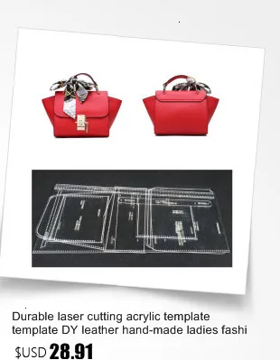 1 комплект, ручная работа, ручная работа, женская сумка, сумка для мобильного телефона, швейный узор, твердые бумажные трафареты 115x175x15 мм