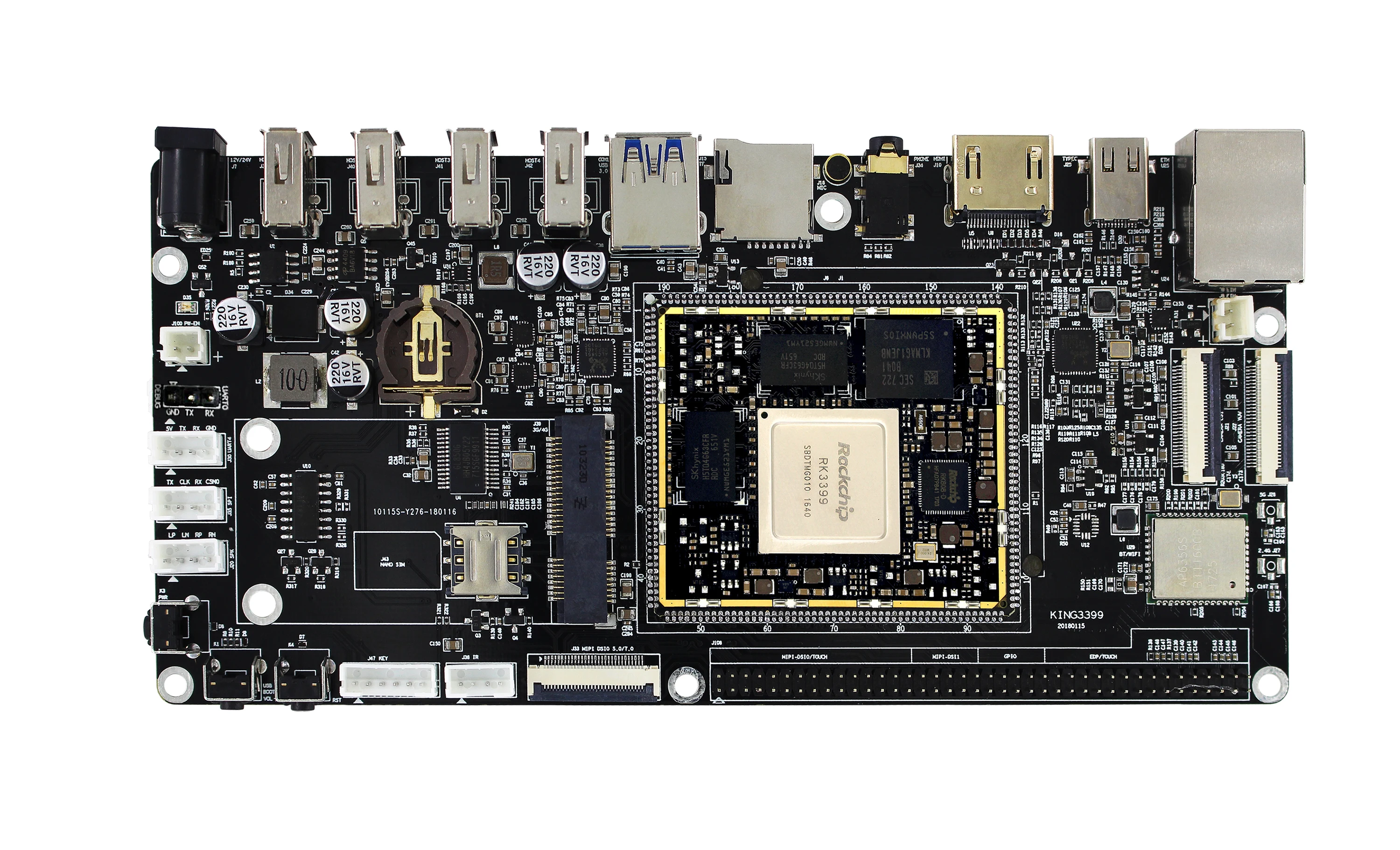 

RK3399 Evaluation Board Ubuntu Face Recognition Robot King3399