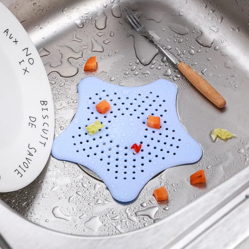 

Hair Filter For Sewer Outlet Pool Anti-Blocking Floor Drain Cover For Kitchen Sink Bathroom Hair Filter
