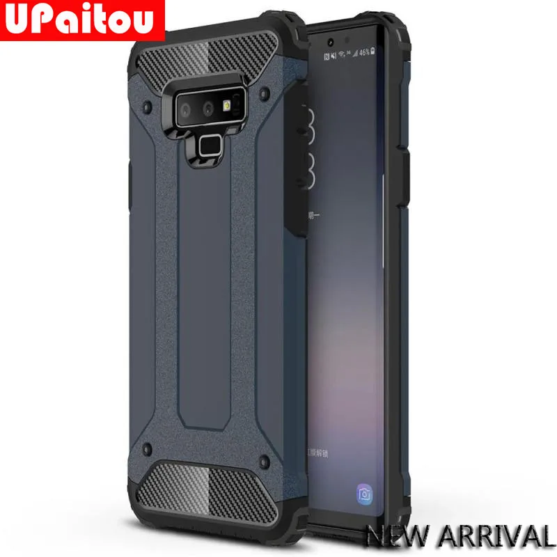 Прочный двухслойный бронированный чехол UPaitou для Samsung Note 10 Pro Plus 9 8 сверхпрочный