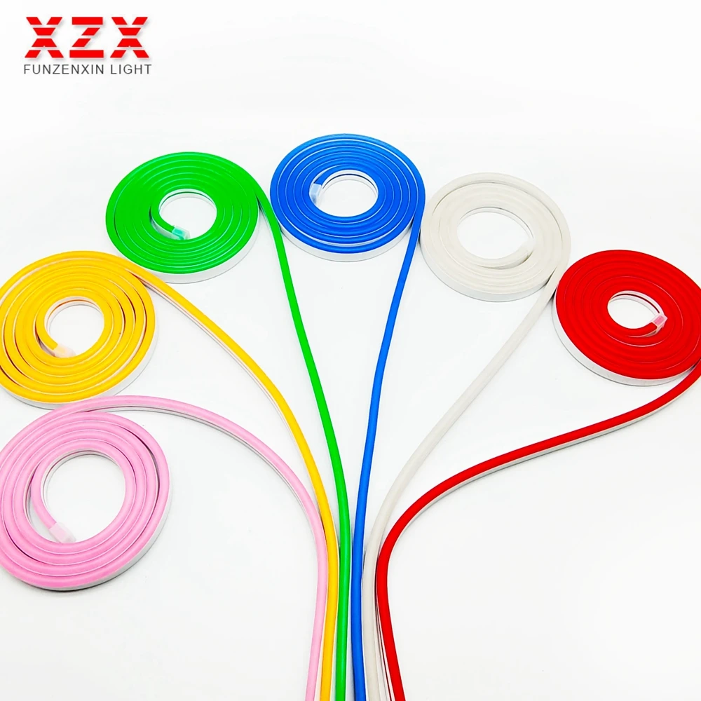 Силиконовая 2835 светодиодов на метр Светодиодная лента Гибкая Водонепроницаемая