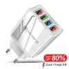 EU/US Plug USB Charger Quick Charge 3.0 For Phone Adapter for iPhone 12 Pro Max Tablet Portable Wall Mobile Charger Fast Charger 6