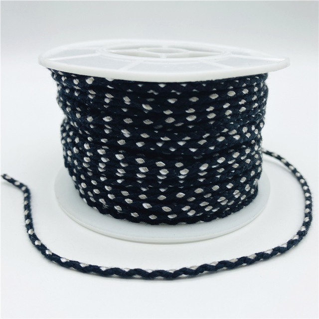 2.5mm Cotton Cord Rope Chinese Knot Macrame Cord Rope For Jewelry Making For Shamballa Bracelet