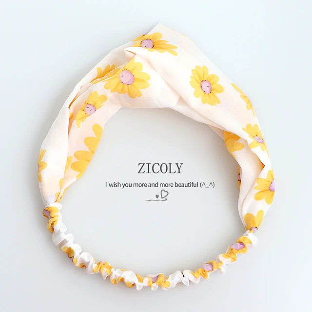 New Women Fashion Hair bands Cross Knot Elastic Hair Band Korean face wash hair band girl small fresh HairBands Hair Accessories style-13