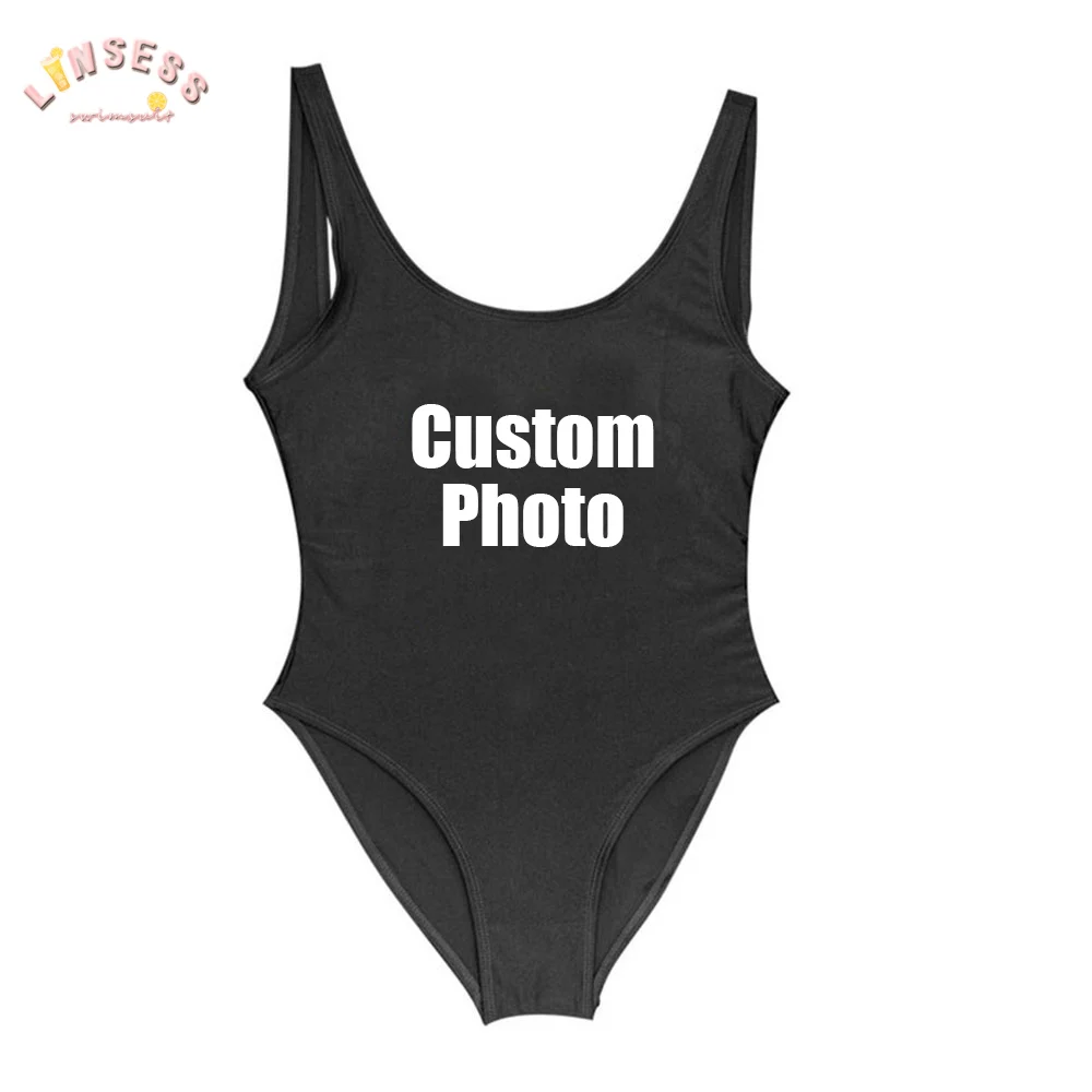 Bachelorette Swimsuit Custom Photo Face Swim Suits Personalized Bathing Suit Bride Squad Swimsuit Funny Suits One Piece Swimwear
