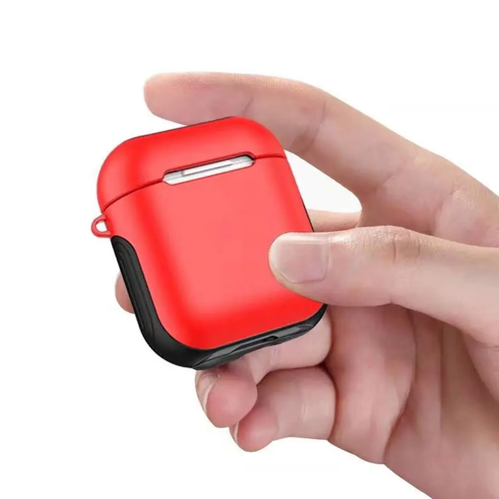 

Mini Square Headset Box Bluetooth Earphone Cable Storage Case Wireless Earphone Case For Apple AirPods Case