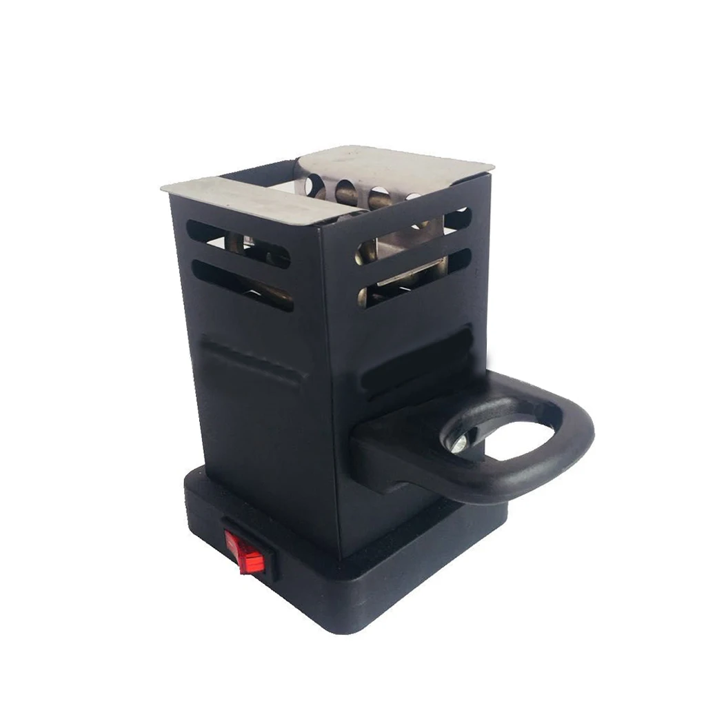 Baratos Calentador cuadrado negro de la estufa de carbón de Shisha Hookah para Shisha Hookahs Chicha Narguile accesorios DIY enchufe de la UE 220 v 50 v 600w