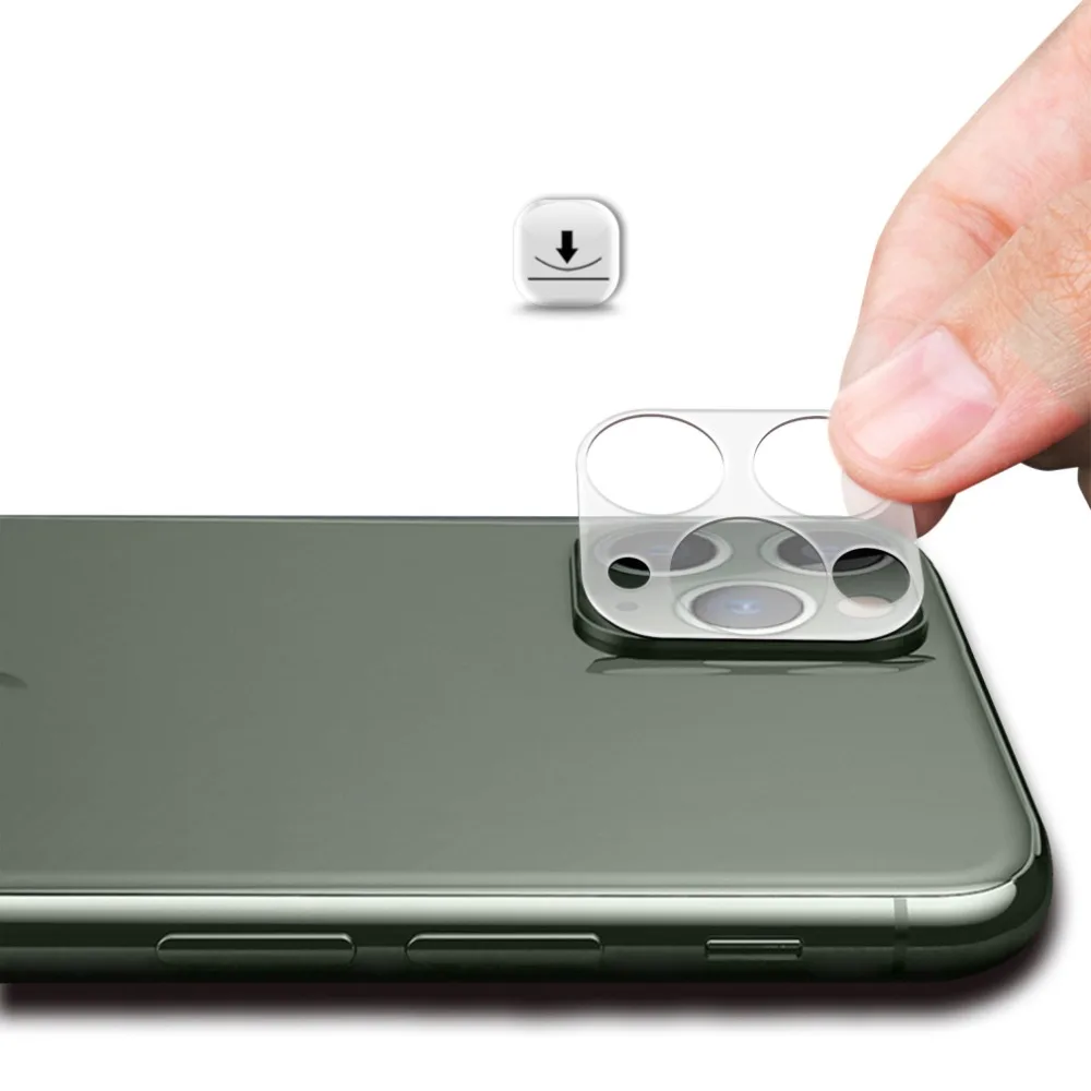 2 шт 3D полное покрытие камеры стекло протектор для iphone 11 Pro Max 0,2 мм прозрачный объектив стекло Защита