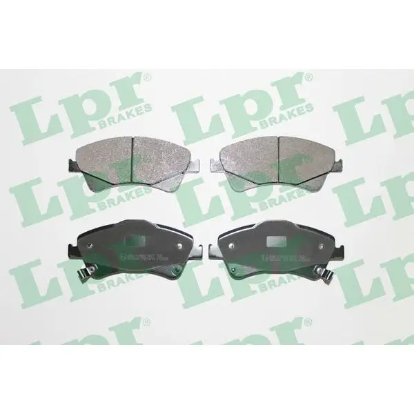 Колодки тормозные TOYOTA AURIS 2.0D/2.2D 07-/AVENSIS 09-/VERSO 0