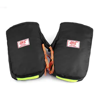 

Waterproof Motorcycle Electric Scooter Handlebar Gloves Winter Bike Handlebar Protective Cover Windproof Riding Warm Gloves
