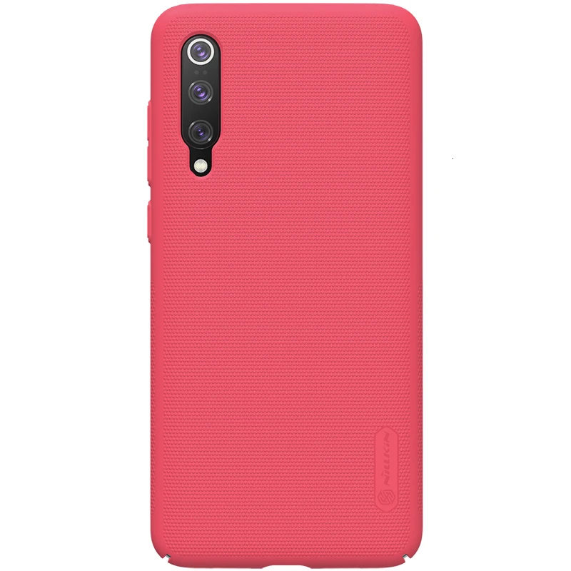 NILLKIN для Xiaomi mi 9 чехол mi 9 mi 9 SE Lite чехол матовый щит Жесткий PC задняя крышка чехол для Xiaomi mi 9 Pro 5G - Цвет: Red