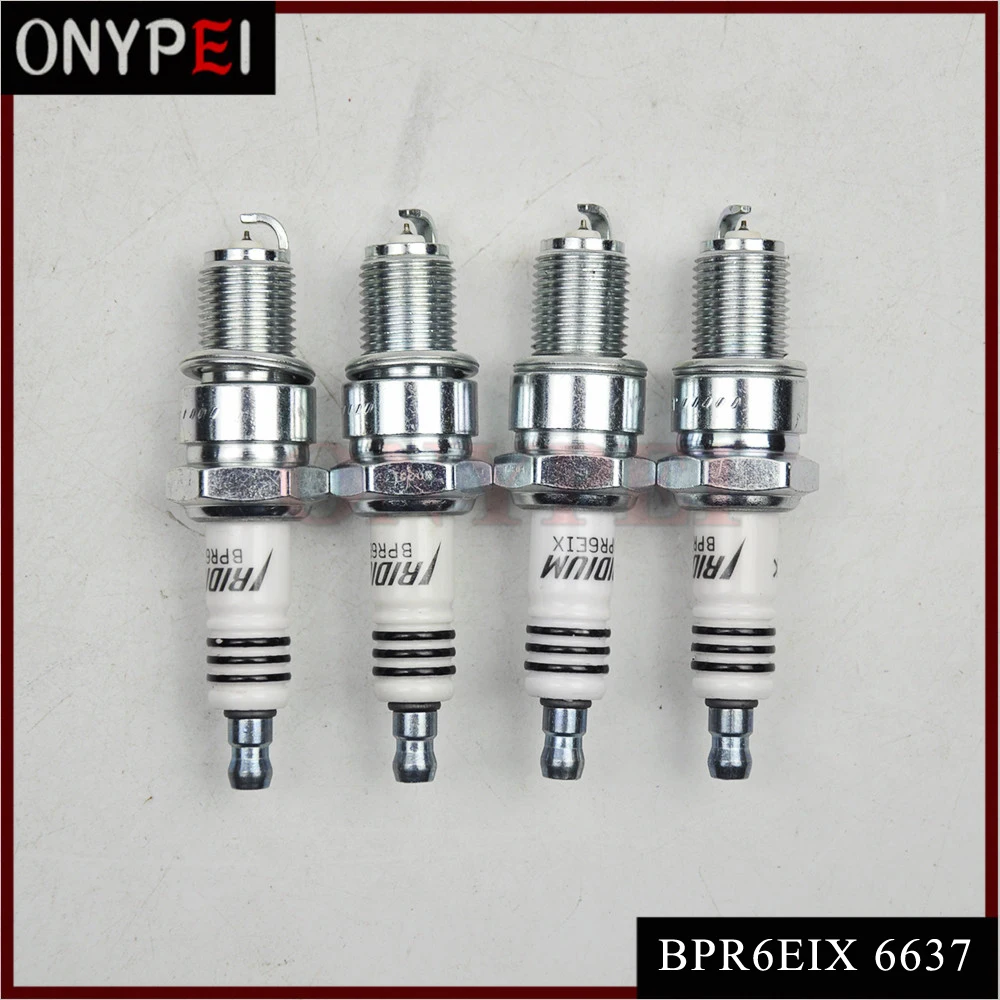4х иридиевая Свеча зажигания BPR6EIX 6637 для BMW SUBARU NISSAN 6637|plug|plug spark |
